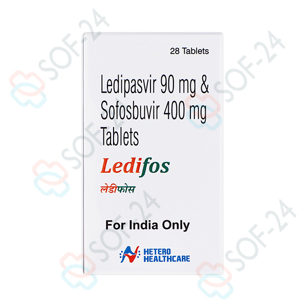Фото баночки Ledifos Hetero Sofosbuvir Ledipasvir